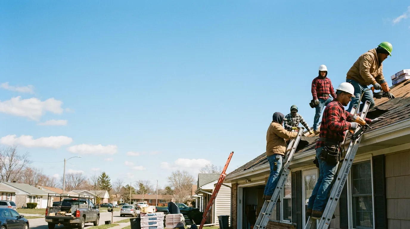 Roofing in Henderson, IL near me